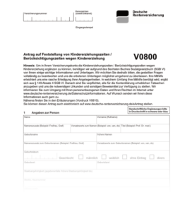 Antrag V0800 Was Ist Das
